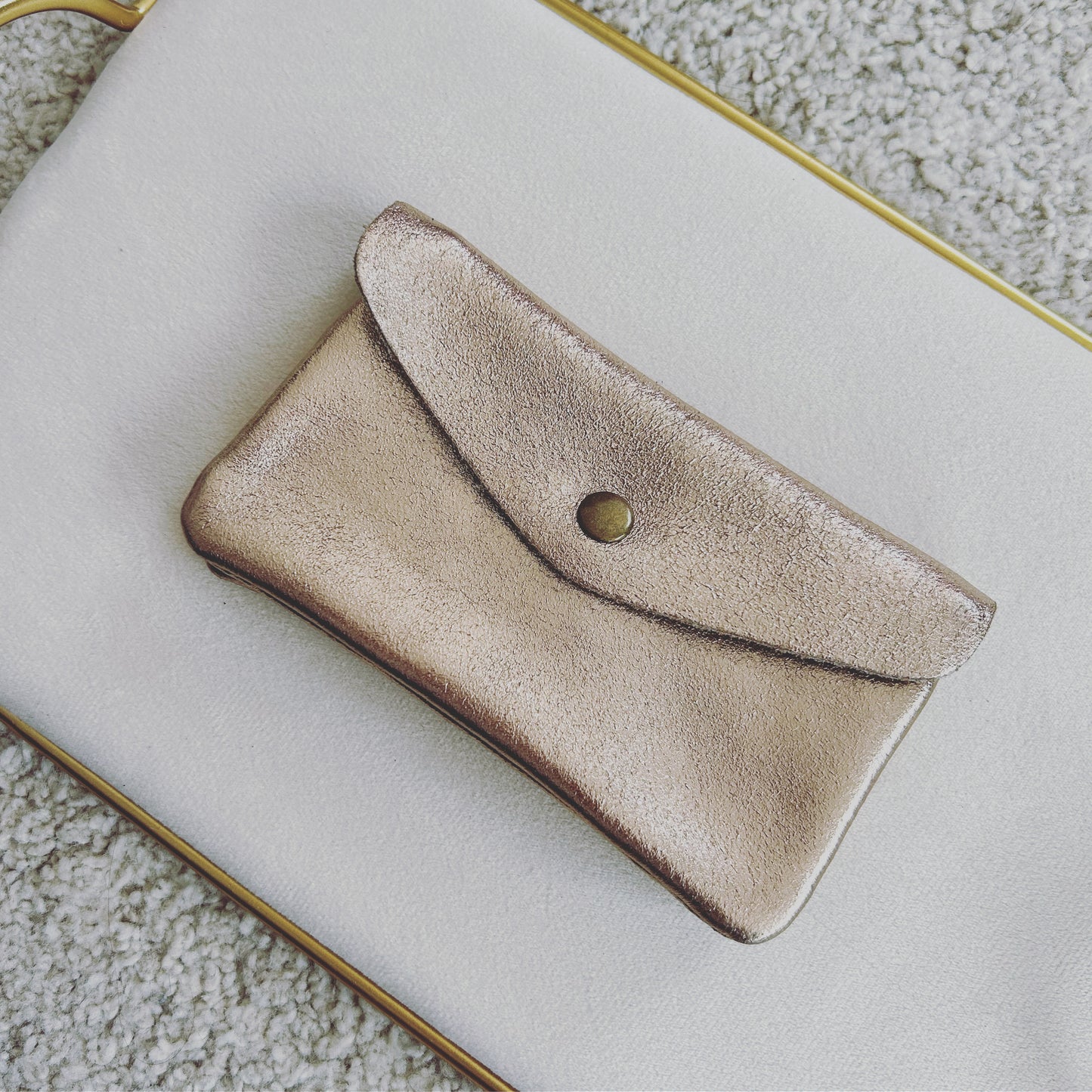 Pochette / porte monnaie -  Rose gold