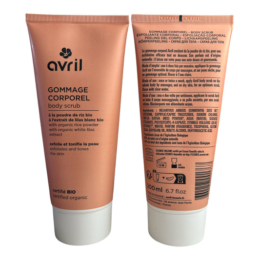 Gommage corporel - 200 ml - Avril